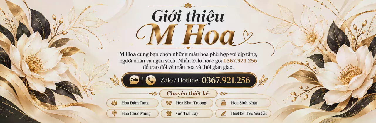 Ảnh bìa Shop hoa tươi Xã Vũ Thư Hưng Yên - Một món hoa, nhiều điều muốn nói